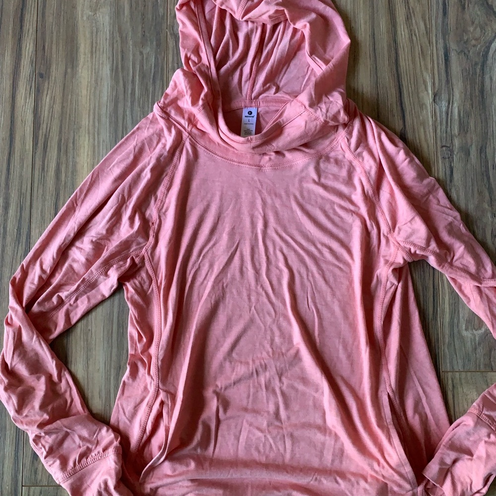 Pink/peach Women's Hoodie Top